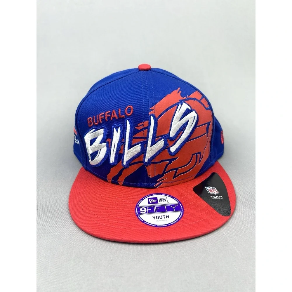 Buffalo Bills YOUTH New Era 2016 Mascot SnapBack Hat Adjustable Cap NEW NWT